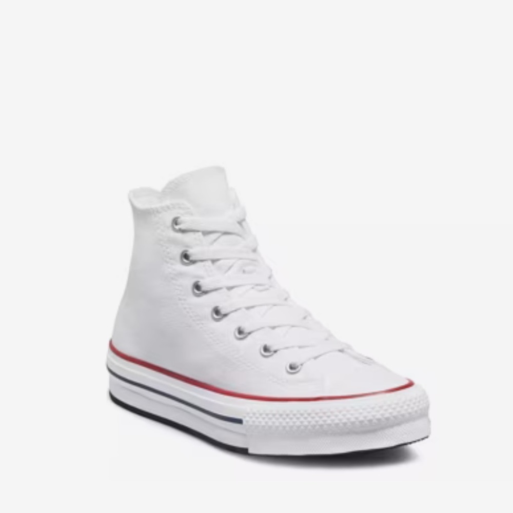 White High-Top Sneakers